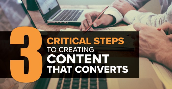 Developing Content That Converts