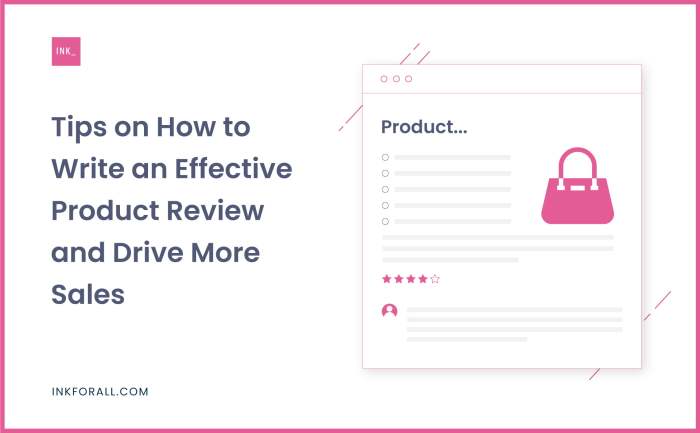 Writing Product Reviews